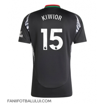 Arsenal Jakub Kiwior #15 Tricou Fotbal Replică 2024-25 Barbati Deplasare